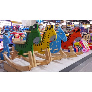 Ngựa gỗ bập bênh cho bé IQ6