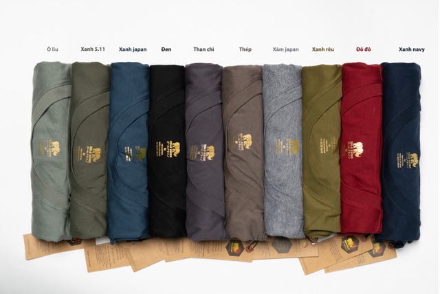 Áo thun nam Nhật Bản Gold Rhino màu trăng