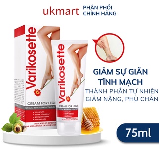 Kem Giảm Suy Giãn Tĩnh Mạch Varikosette Nga 75ml