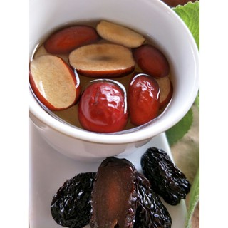 combo 500g mứt táo đỏ và  500g mứt táo đen