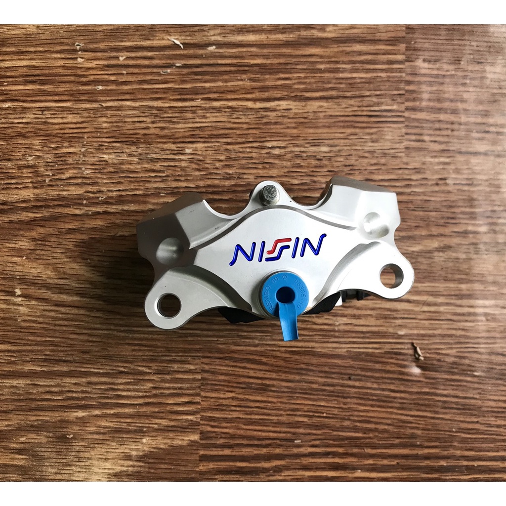 Heo dầu 2 pít đối xứng Brembo Nissin Frando lên đĩa trước sau cho tất cả các dòng xe gắn zin không chế cháo