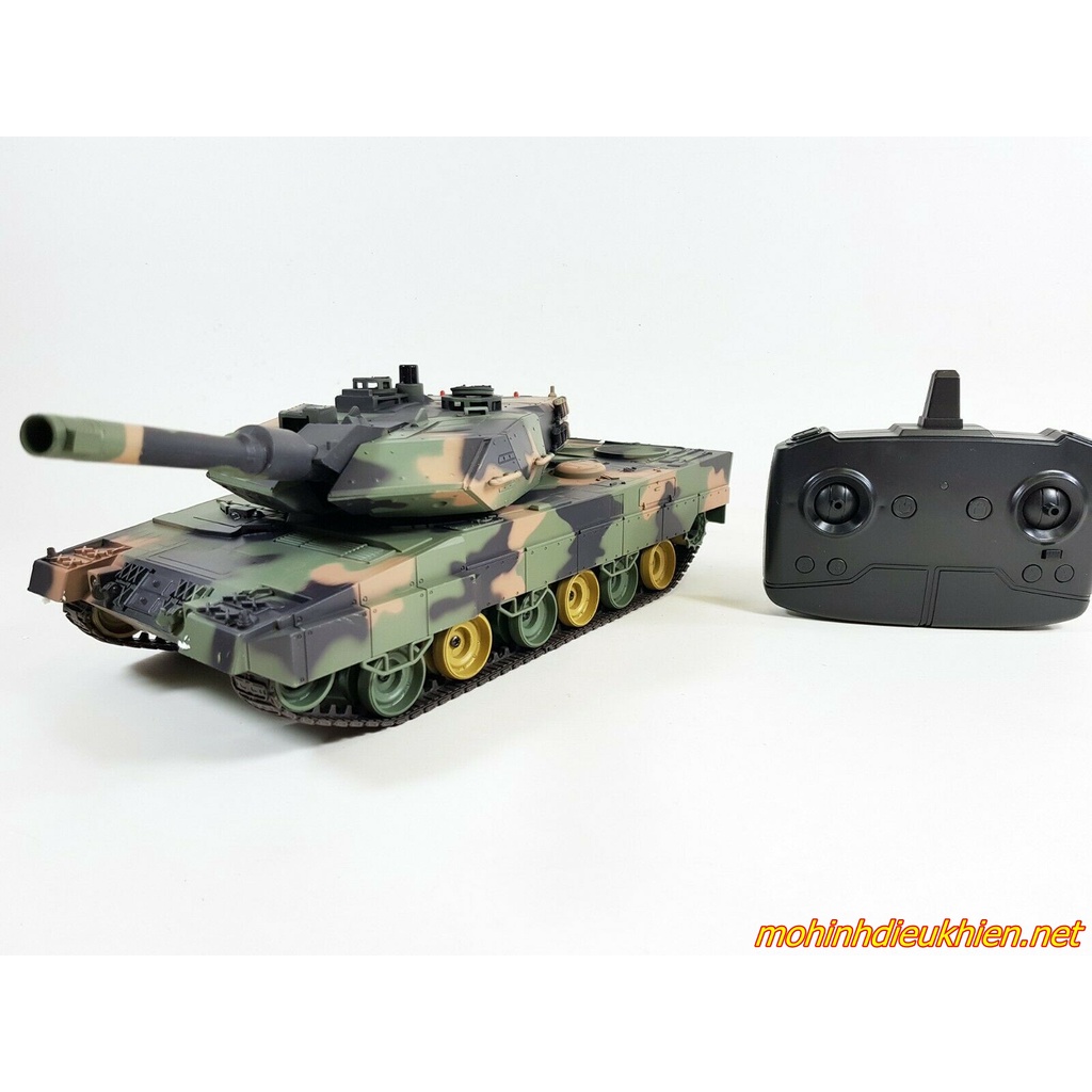 XE TĂNG  MÔ HÌNH ĐIỀU KHIỂN LEOPARD 2A5 TỈ LỆ 1/24