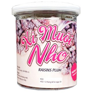 Nho xí muội chua ngọt đặc biệt hiệu tps - hũ 240g