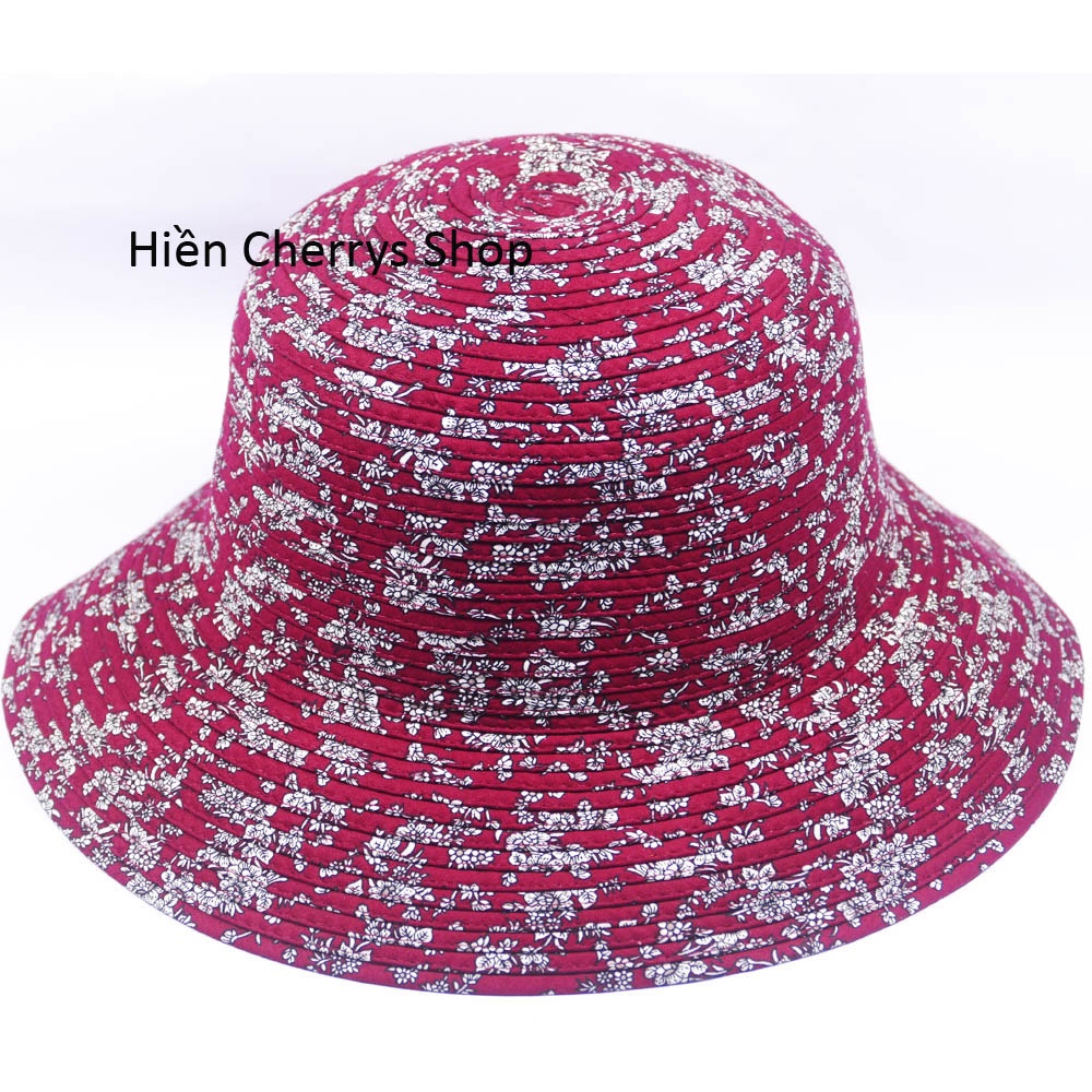 Nón bo nữ vành nhỏ 7cm siêu dễ thương -Nhiêu màu săc phù hợp với các bạn nữ thỏa sức lựa chọn.