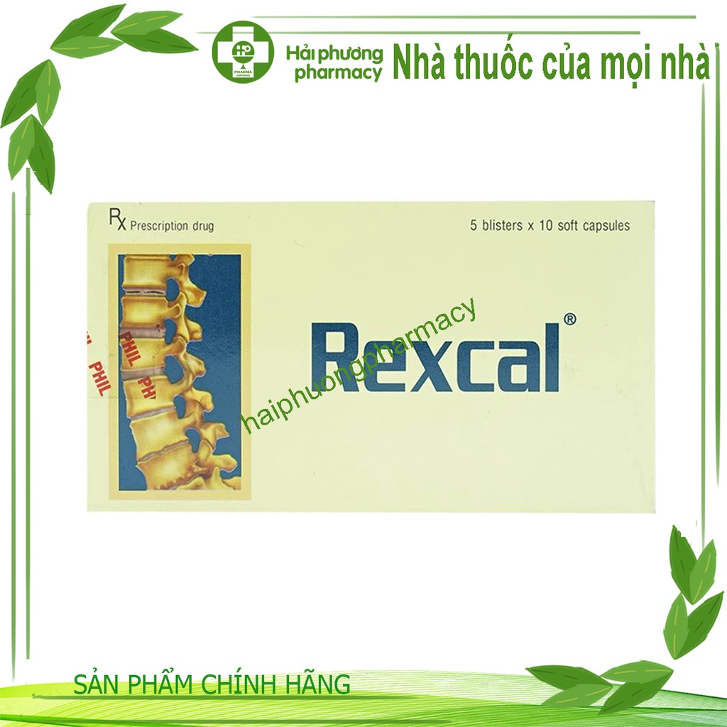 Rexcal - Hỗ trợ loãng xương sau mãn kinh , loạn dưỡng xương do suy thận