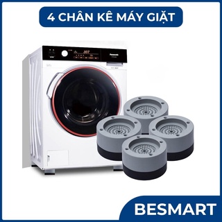 Bộ 4 miếng đệm cao su lót chân máy giặt chống rung chống ồn Besmart