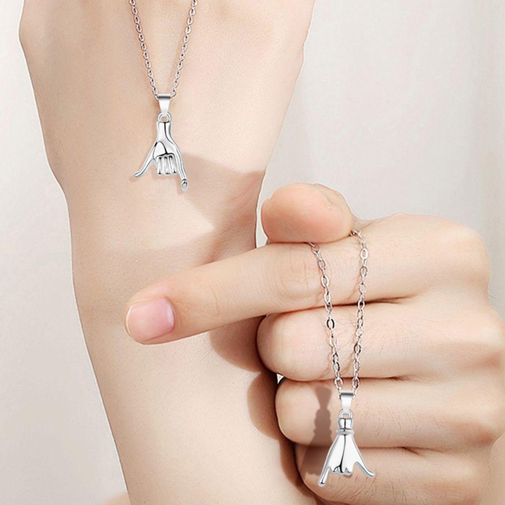 Set 2 Vòng cổ Đôi Mặt Khắc Chữ Cho Tình Nhân