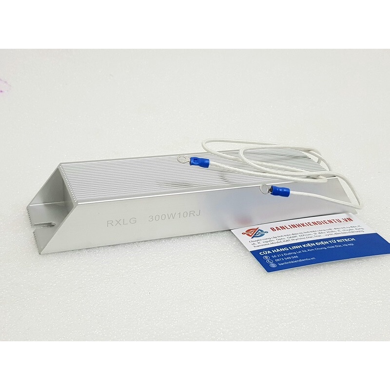Điện trở công suất, điện trở xả RXLG 300W10RJ ( 300W 10RJ ) 215x60x30mm