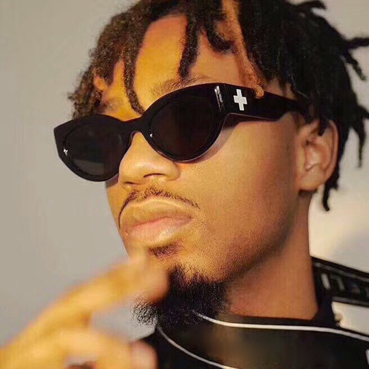 Kính mát bằng kim loại phong cách hiphop retro châu âu và mỹ dành cho nam và nữ