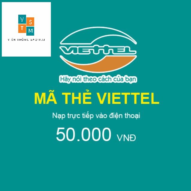 Thẻ Viettel 50.000đ