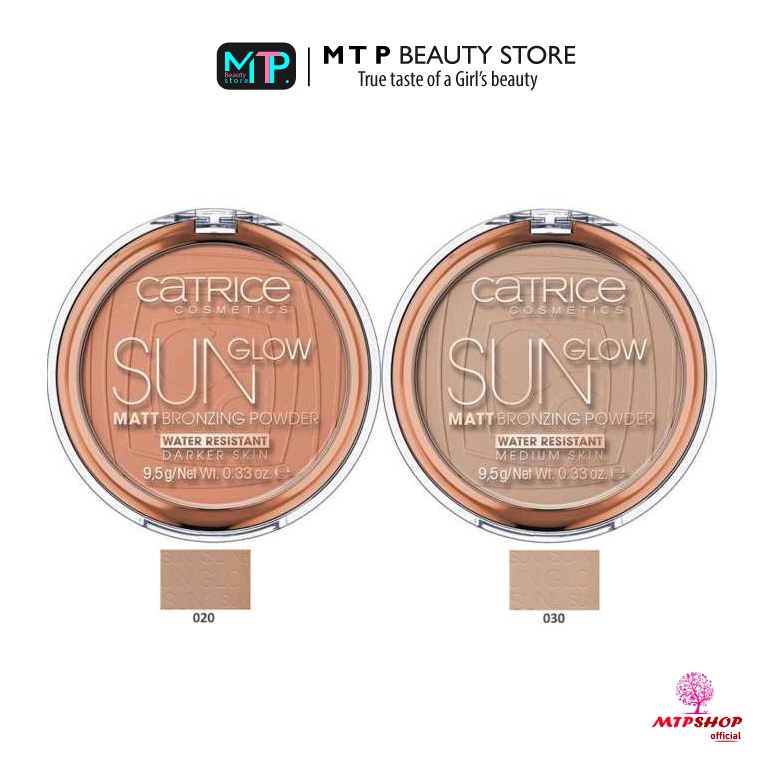 Phấn Tạo Khối Catrice Sun Glow Matt Bronzing Powder