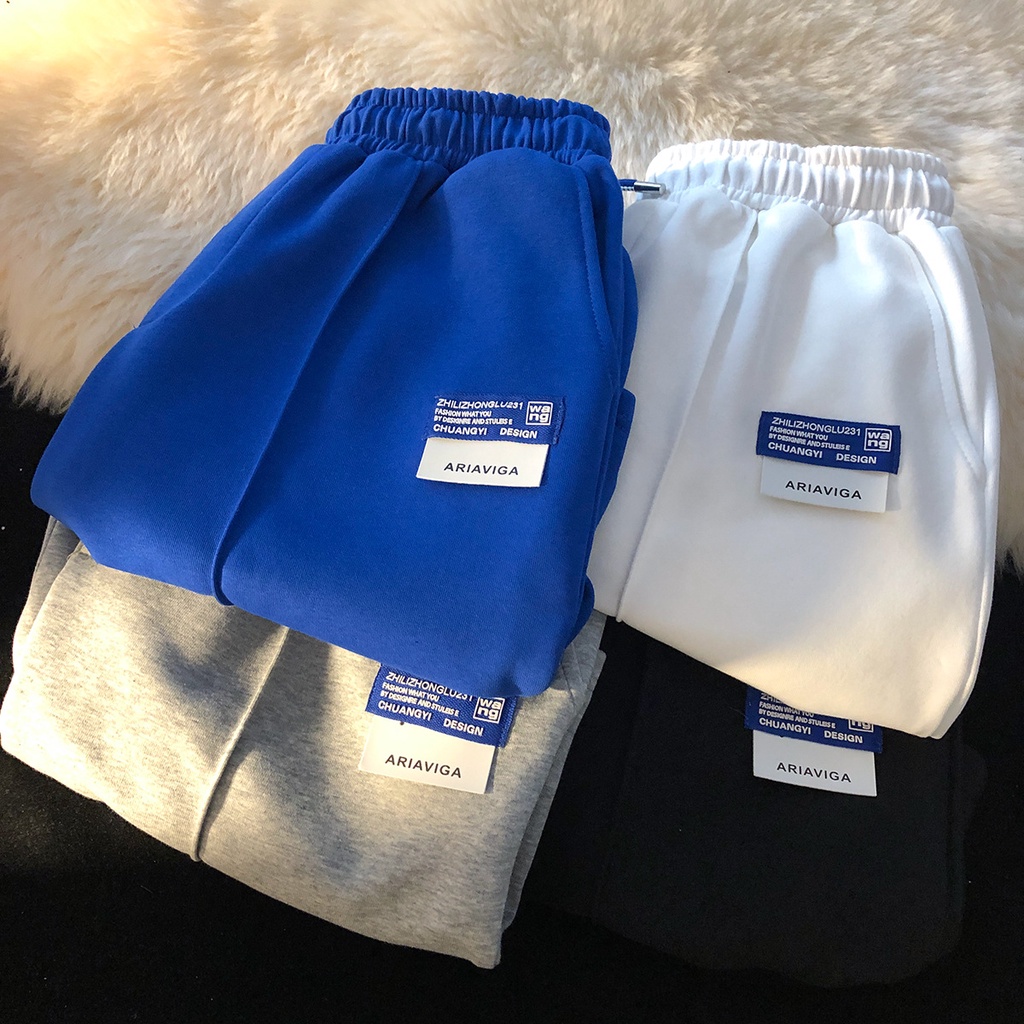 Quần đùi thể thao màu trơn thời trang hè năng động cho cặp đôi