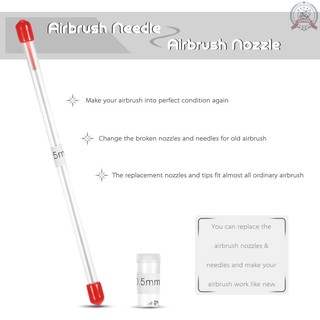 Vòi khí & kim thay thế cho súng phun sơn 0.5mm