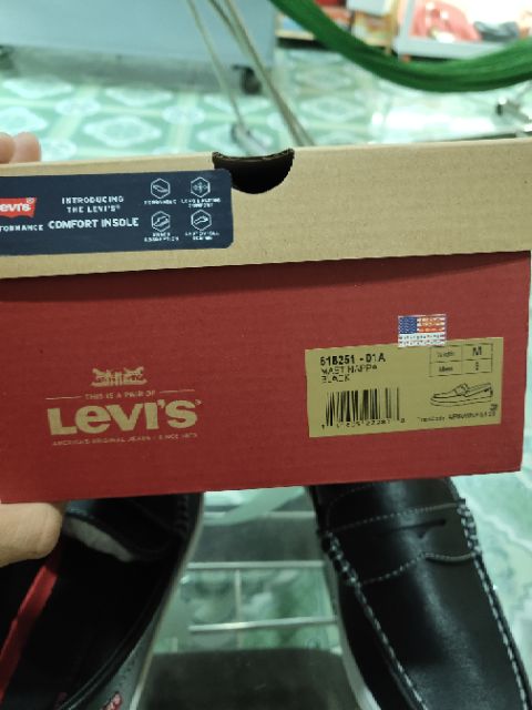 Giày nam Levi's xách tay Mỹ ( Hết hàng sẵn )
