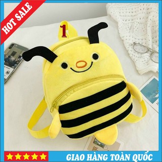 Balo trẻ em ba lô hoạt hình mầm non chất nhung mịn siêu ngộ nghĩnh.