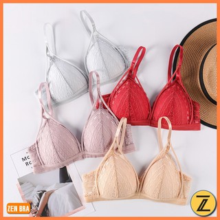 Áo bralette ren áo ngực ren không gọng mới 2020