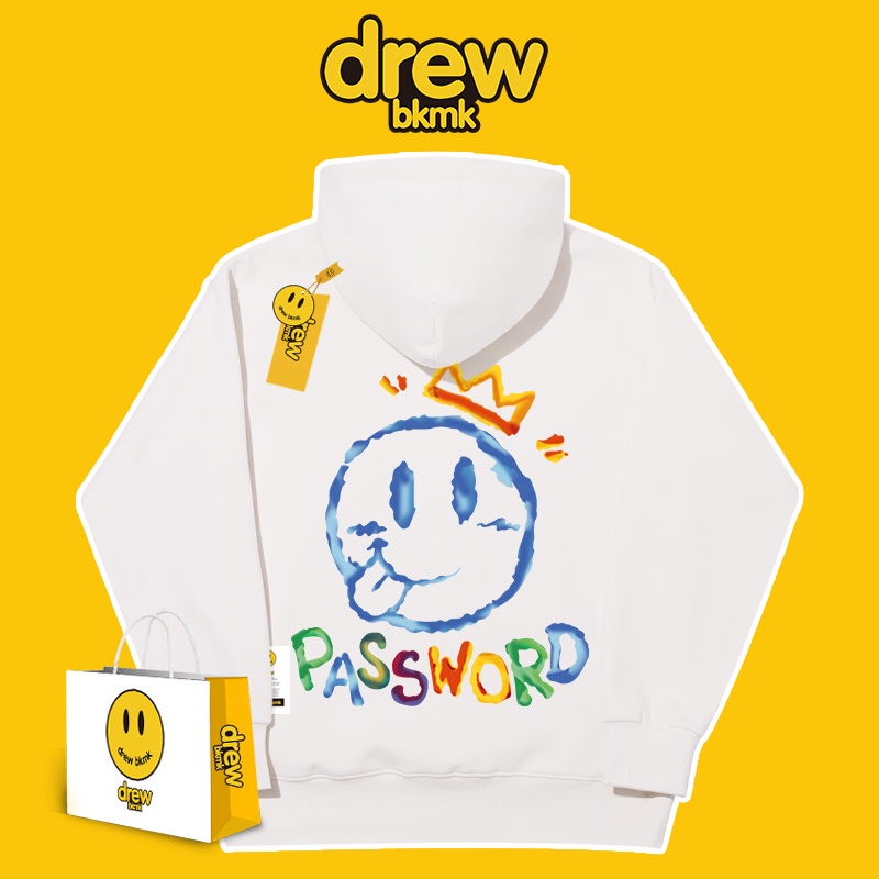 Áo sweater In Hình Mặt Cười Màu Đen Cho Cặp Đôi