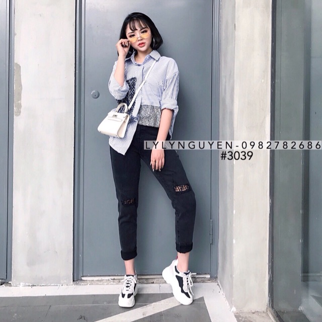 Quần jeans fendi