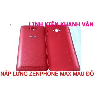 NẮP LƯNG ZENPHONE MA MAX MÀU ĐỎ