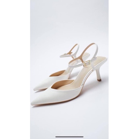 Giày cao gót zara trắng size37