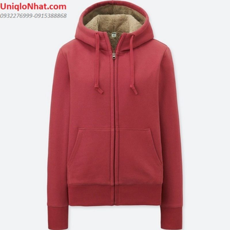 Áo nỉ lót lông cừu Uniqlo chính hãng