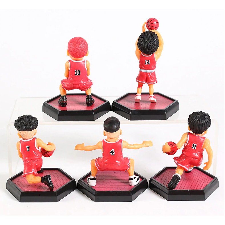 Set 5 Mô Hình Nhân Vật Phim Slam Dunk Cao Cấp Tỉ Lệ 1