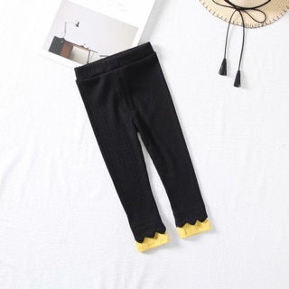 Quần legging viền gấu Bé gái