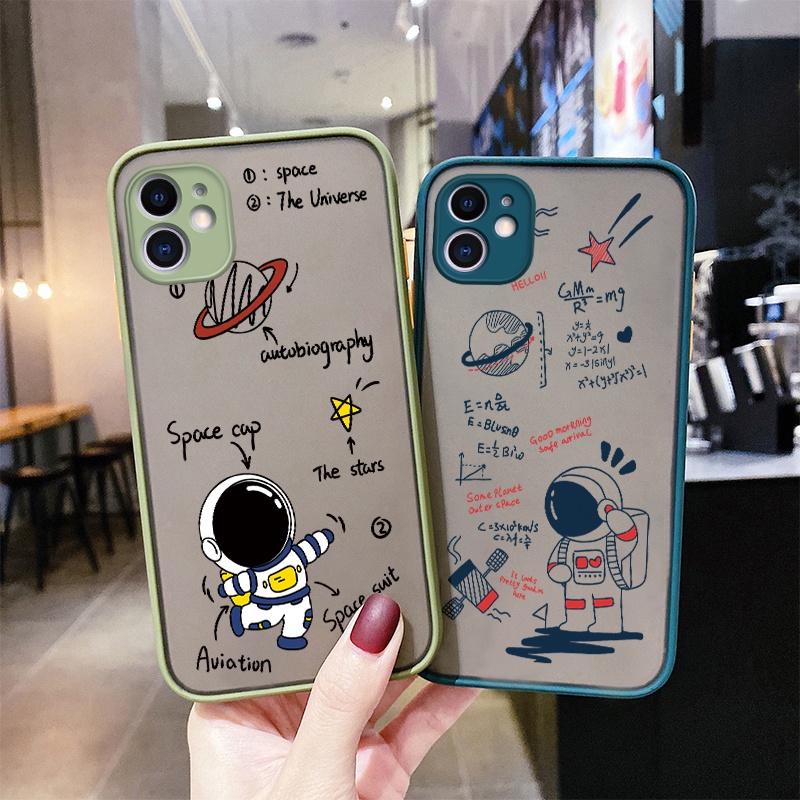 Ốp Điện Thoại Cứng Nhám Hình Phi Hành Gia Cho OPPO A96 Reno 7Z Reno7 z Reno7 lite Reno8 lite F21 Pro 5G