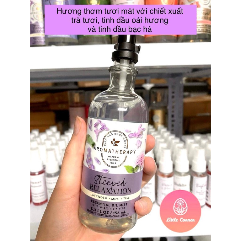 Xịt gối - Bodymist BATH AND BODY WORKS 156ml - Aromatherapy