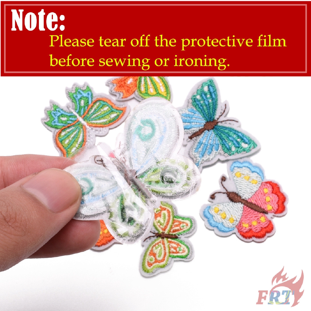 ☸ Animals - Colorful Butterfly Patch ☸ 1Pc Diy Sew on Iron on Badges Patches （Butterfly - Series 04）