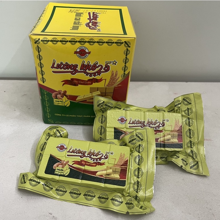 Lương khô 5 sao Hải Châu Quốc Tế hộp 10 thanh