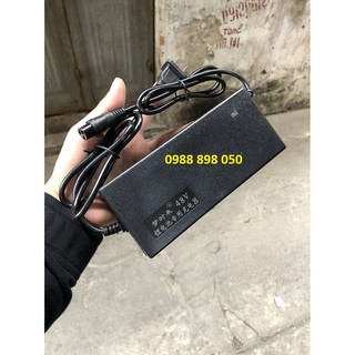 Sạc xe điện dùng pin lithium 48v 2a chân tròn 3 lỗ loại tốt