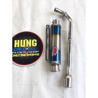 Bộ pô R9 full cổ pô Sirius độ bô nổ Sirius RC