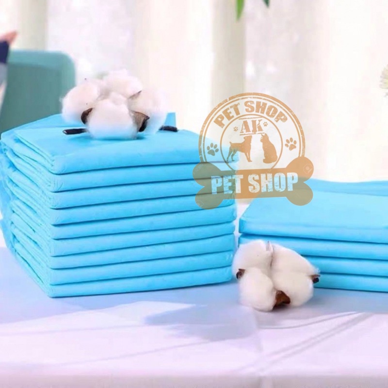 Sỉ lẻ -Tã lót cho chó mèo 1.4kg đi vệ sinh vào khay, chuồng bằng giấy siêu thấm hút 50, 100 tấm miếng