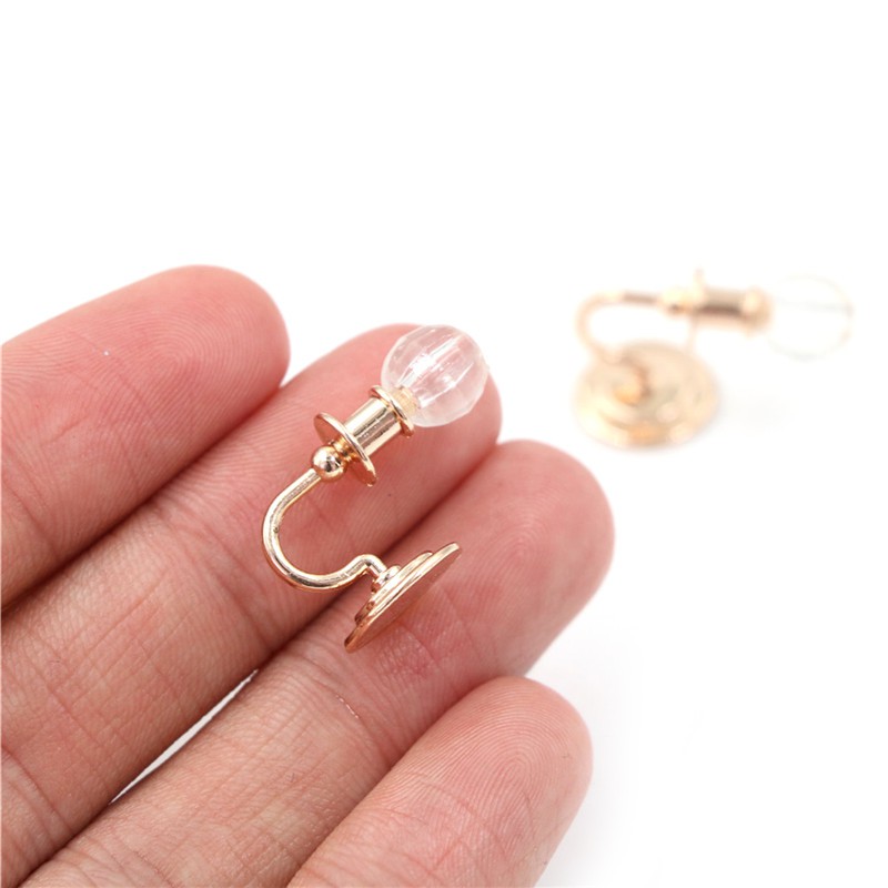 Set 2 Đèn Gắn Tường Trang Trí Nhà Búp Bê Tỉ Lệ 1: 2