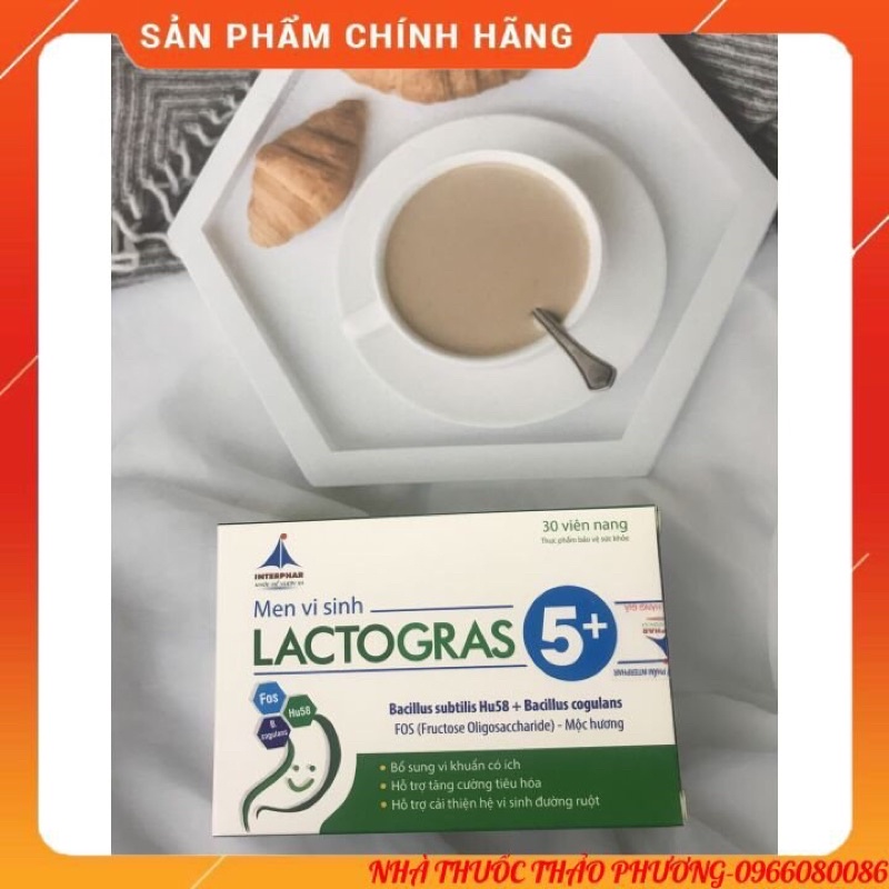 ✅Men vi sinh Lactogras 5+⚡️đặc biệt tốt cho đường ruột,đại tràng⚡️cho người đầy bụng,khó tiêu,kém ăn,phân sống,đi ngoài.