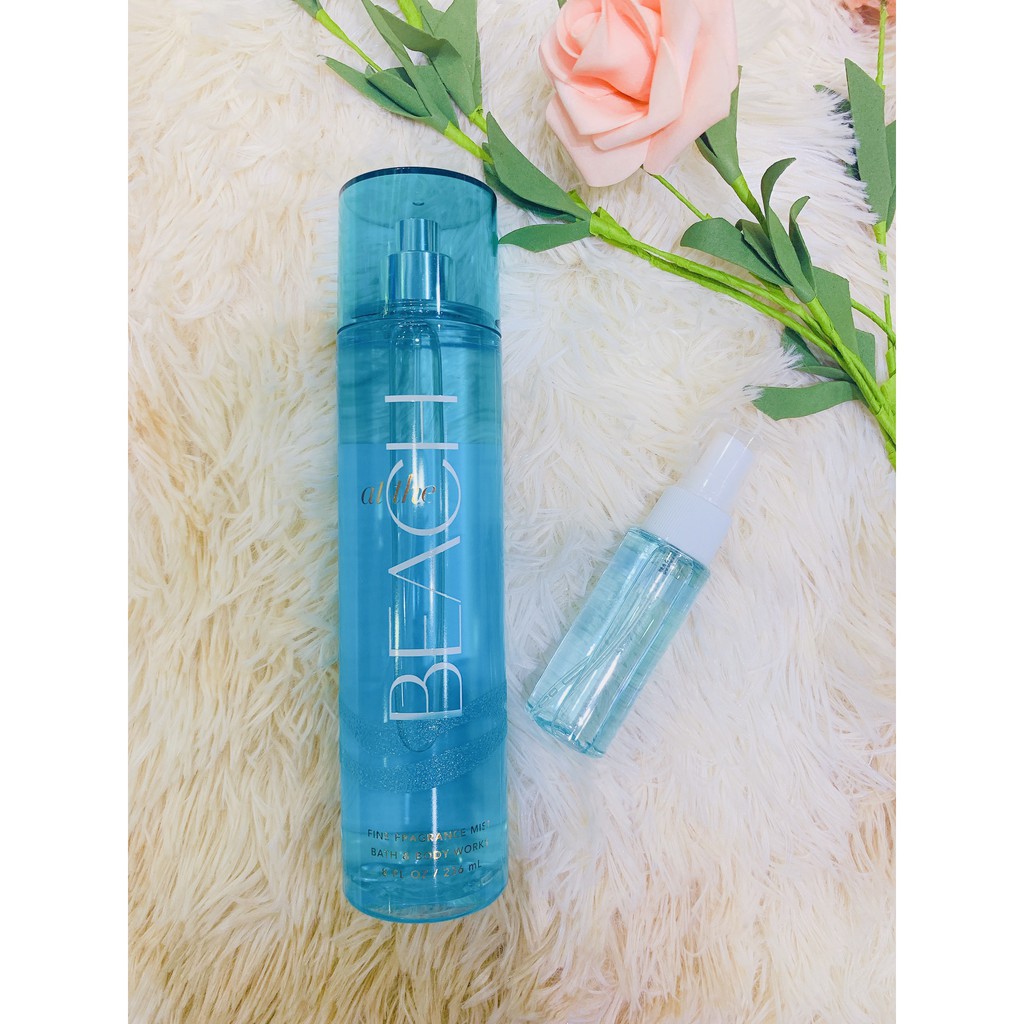 XỊT THƠM AT THE BEACH BATH AND BODYWORKS 33ml