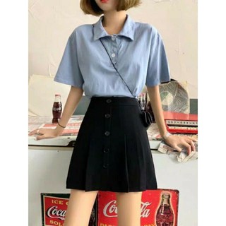 chân váy a phối 5 cúc 404
