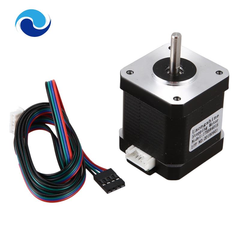 1 Động Cơ Bước Nema 17 48Mm Nema17 42Bygh 2A 4-Lead  Cho Động Cơ Máy In 3D Cnc Xyz