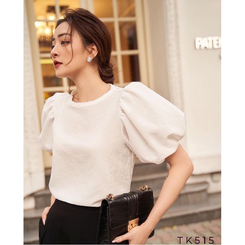Áo Tay Phồng Công Sở, Dạo Phố Xinh Xắn dành cho nữ - A0010