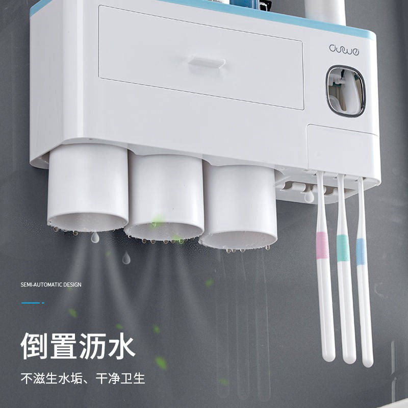 kệ lò vi sóngđời Giá để bàn chải đánh răng Giá đỡ không có lỗ thủng, hút gắn trên tường | BigBuy360 - bigbuy360.vn