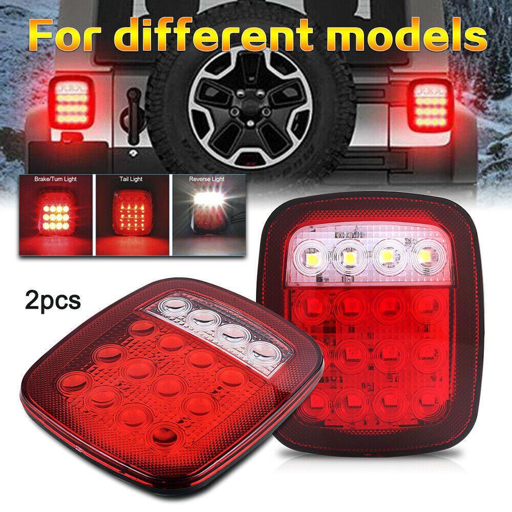 Bộ 2 Đèn Tín Hiệu Đuôi Xe Tải Jeep Wrangler CJ TJ YJ