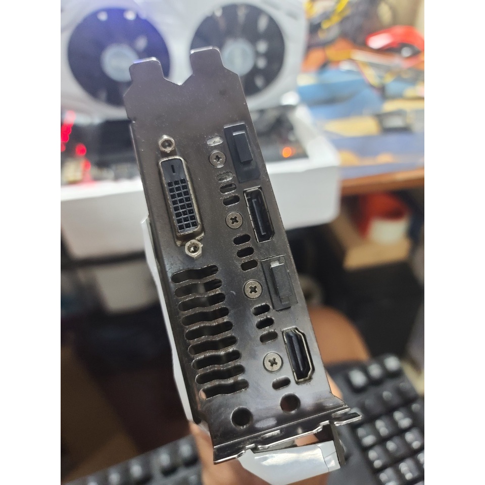 -VGA GTX 1060 6GB -  Asus DUAL- GTX1060-O6G - BẢO HÀNH 3 THÁNG - HÀNG NGUYÊN ZIN CHƯA SỬA