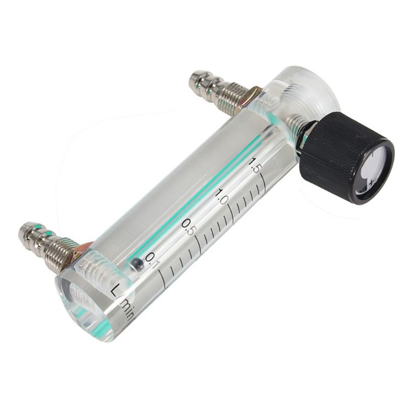 Đồng Hồ Đo Lưu Lượng Oxy LZB-6M 0-1.5 LPM Với Ống Mềm Cho Bệnh Viện