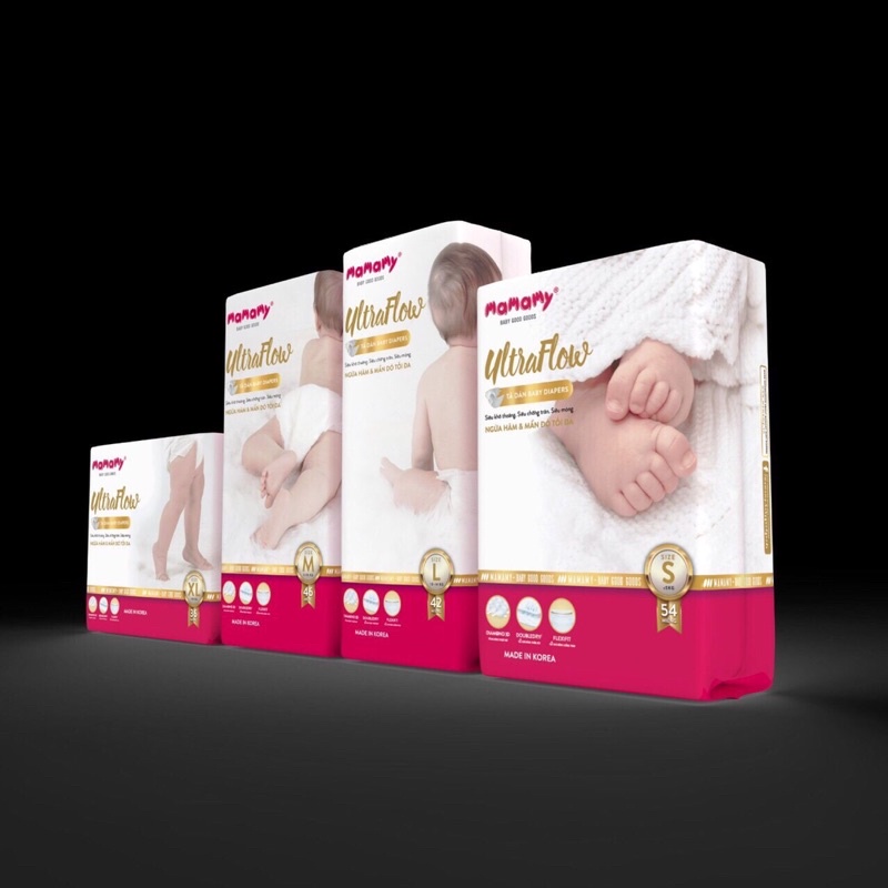 TÃ DÁN/QUẦN  MAMAMY ULTRAFLOW SIZE S56/M46/L42/XL36