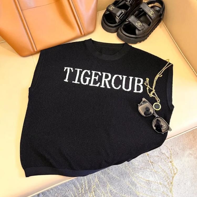 Áo Len Không Tay Cổ Tròn Thời Trang Cho Nữ