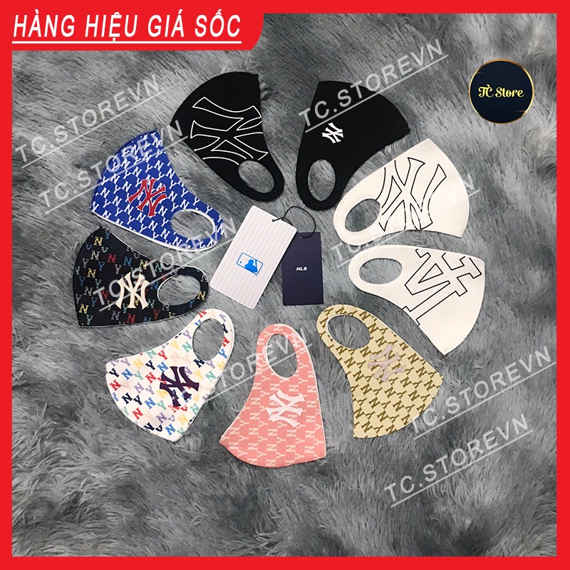 Khẩu Trang NY Cotton ⚡️ Siêu Đẹp ⚡️ Chất Liệu Mềm Mại Thoáng Khi | BigBuy360 - bigbuy360.vn