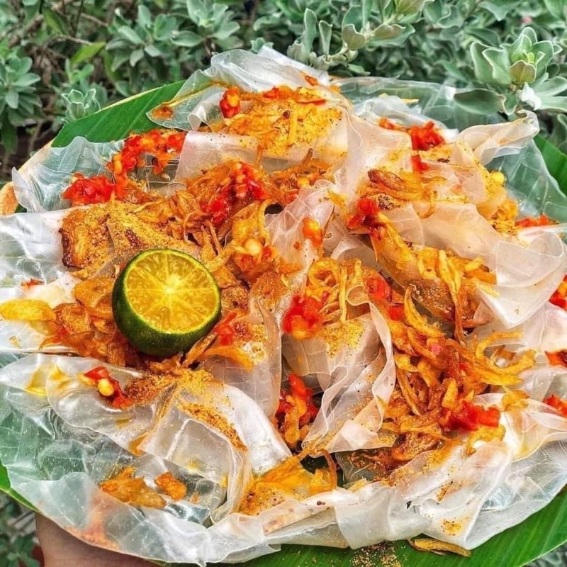 BÁNH TRÁNG RÌA PHƠI SƯƠNG 1KG + SATE+ MUỐI NHUYỄN