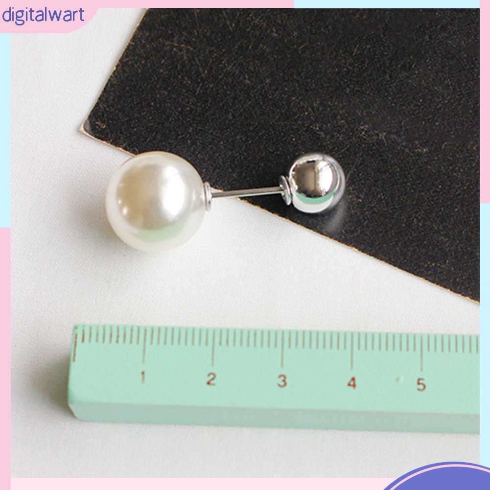 Ghim Cài Áo Đính Ngọc Trai Giả Sang Trọng Cho Nữ