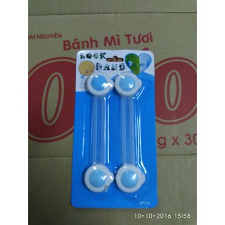 Bộ 2c Khóa Tủ Lạnh,Khóa Tủ Giúp Bé Không Bị Kẹp Tay (bộ 2 chiếc)